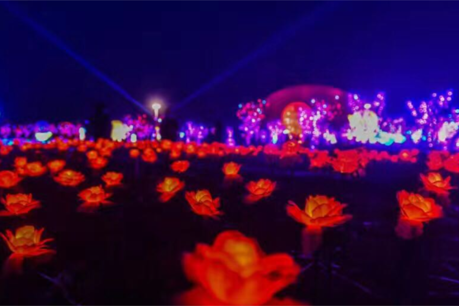 Zhejiang Sanmen International Light Show